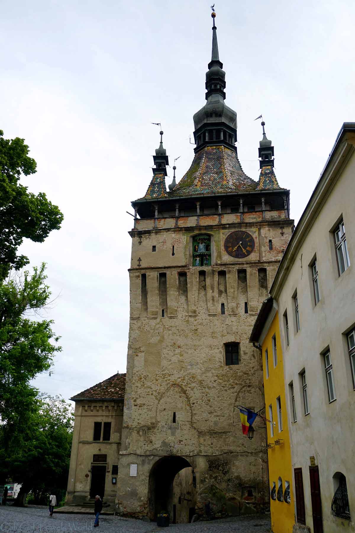 Council Tower of Sighisoara, Transylvania. 